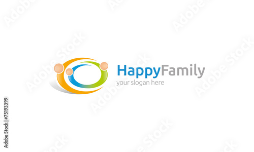 Happy Family Logo