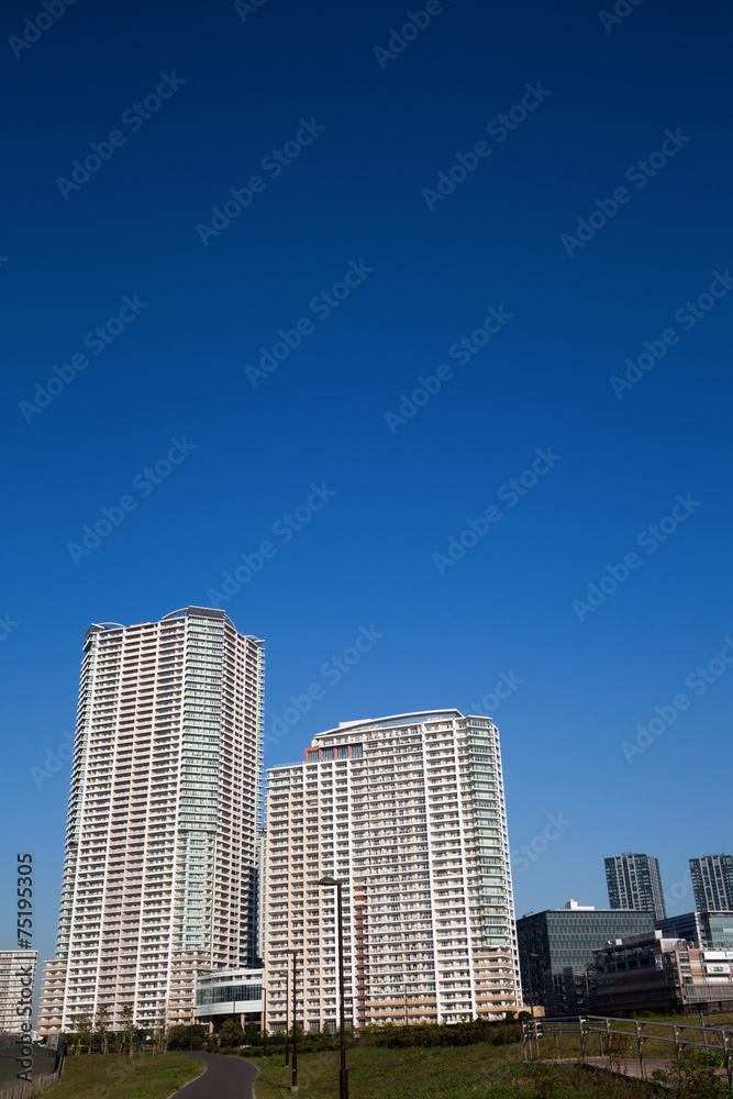 Fototapeta premium 高層マンション 