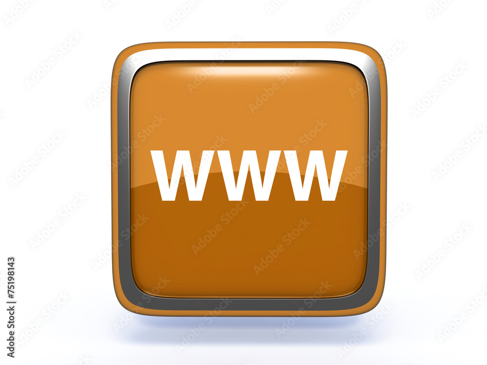 www square icon on white background www square icon on white background