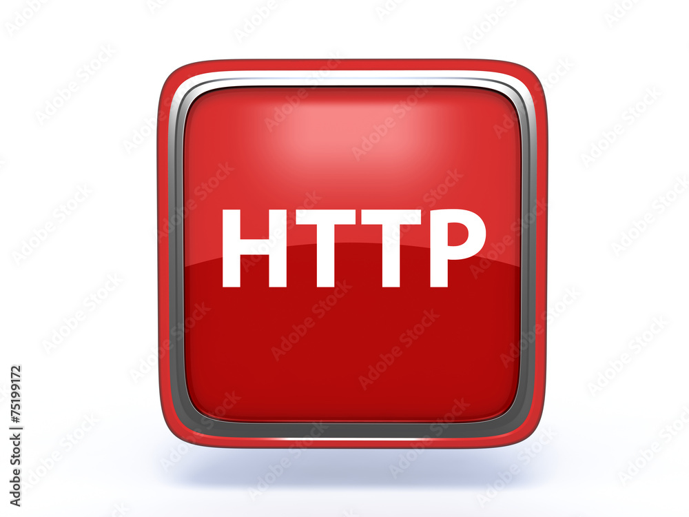 http square icon on white background http square icon on white background