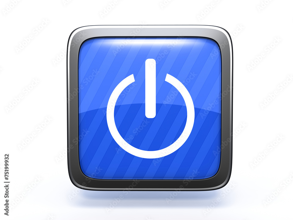 power square icon on white background power square icon on white background