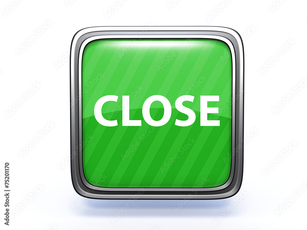close square icon on white background close square icon on white background