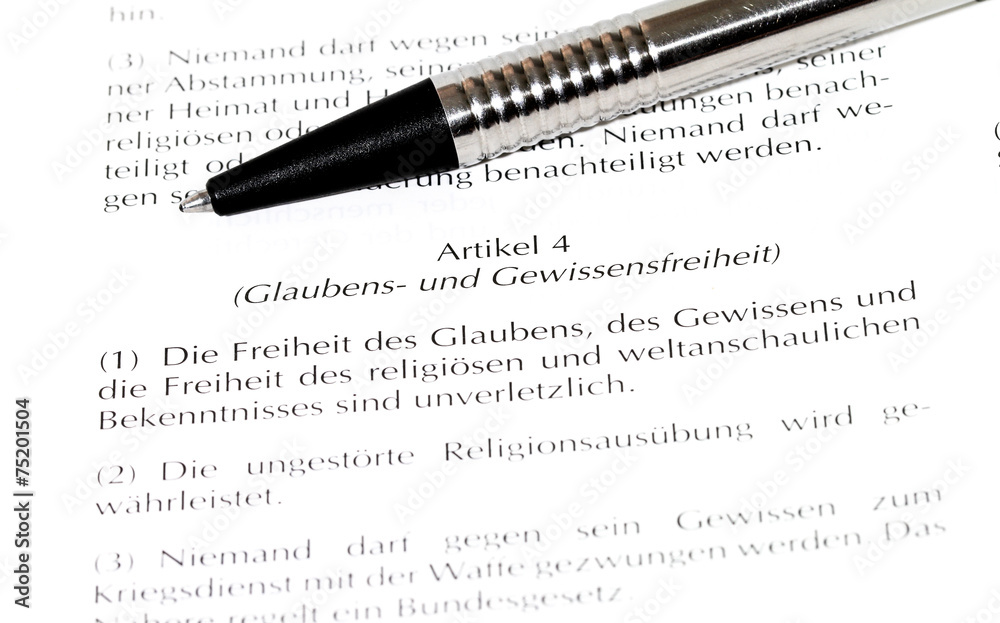 Glaubensfreiheit Glaubensfreiheit