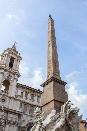 Fontana dei Quattro Fiumi (Vierströmebrunnen) Roma