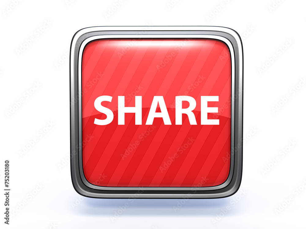 share square icon on white background share square icon on white background