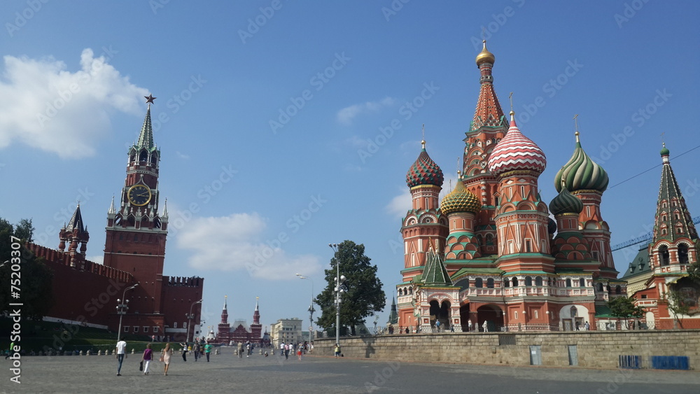Fototapeta premium St. Basil cathedral Moscow Russia