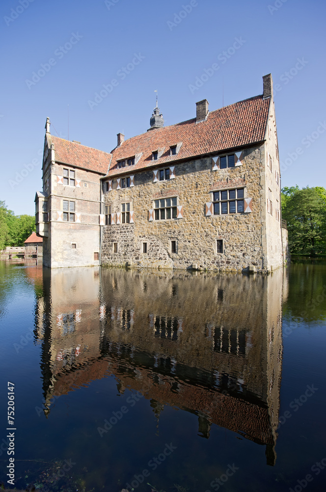 Burg Vischering in Lüdinghausen, NRW, Deutschland