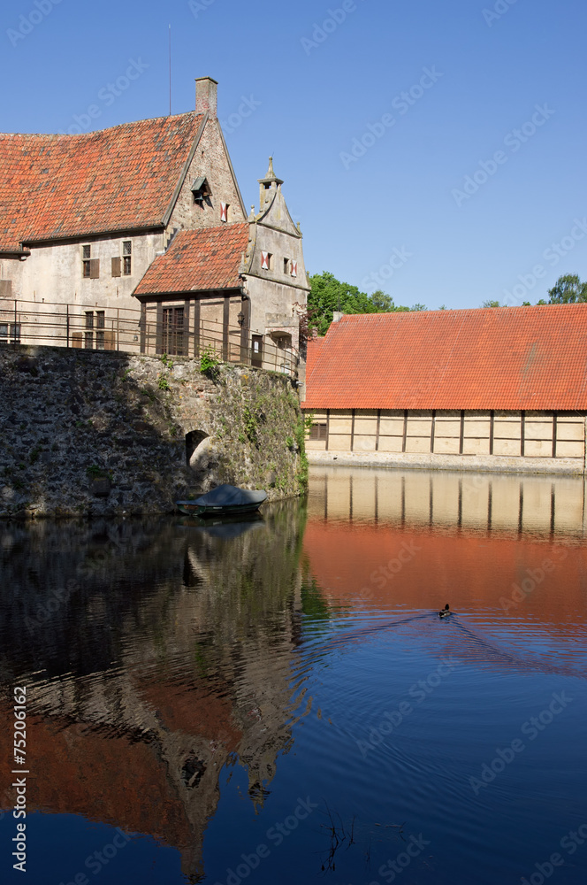 Fototapeta premium Burg Vischering in Lüdinghausen,NRW , Deutschland