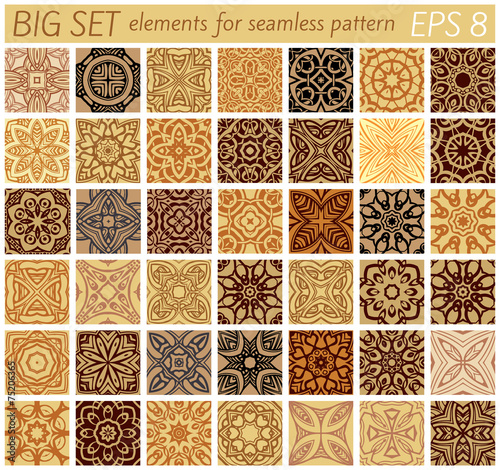 Big set elements for samples vector patterns