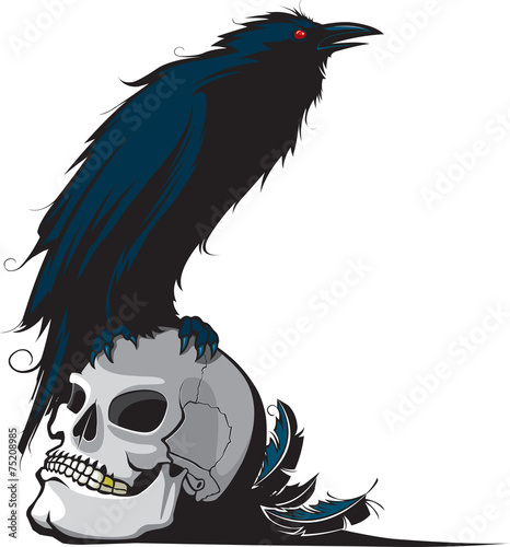 Raven and Skull
