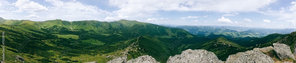 Mountains landscape