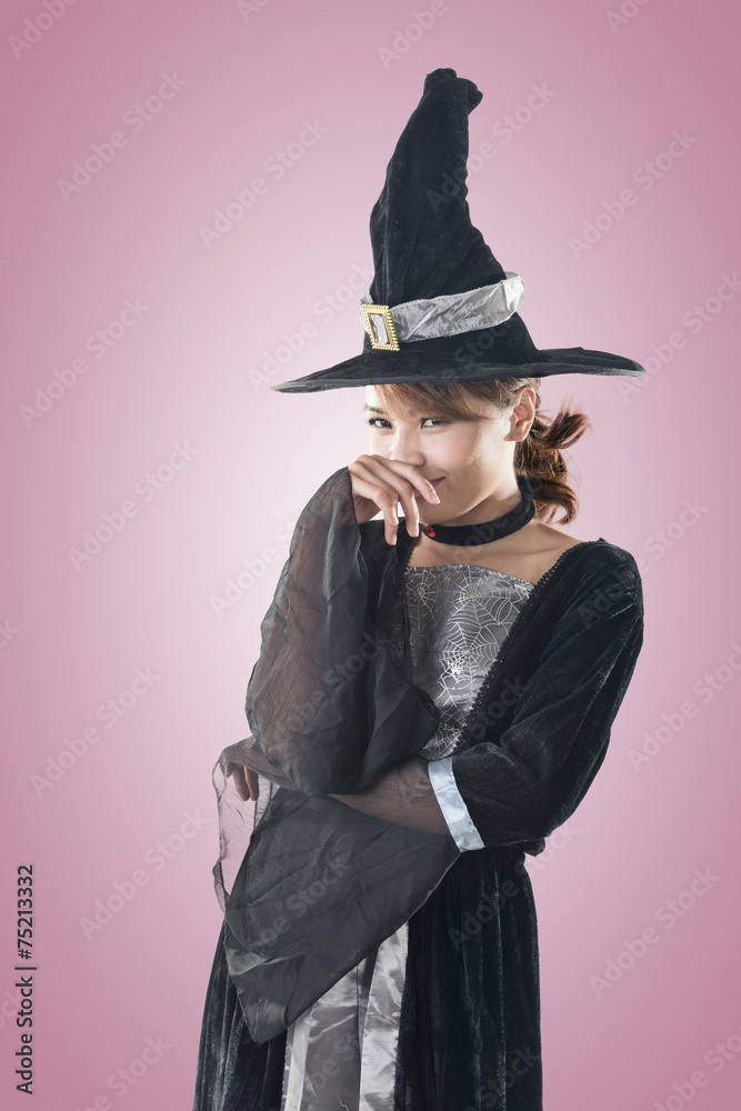 Fototapeta premium Asian witch woman
