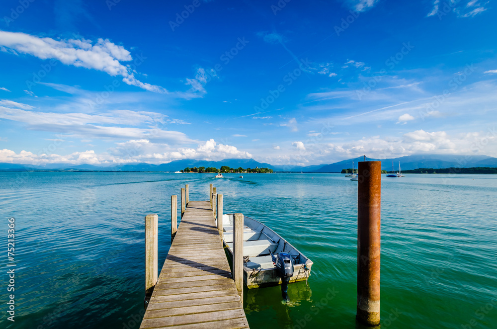 Fototapeta premium am Chiemsee 2