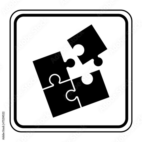 Logo puzzle.
