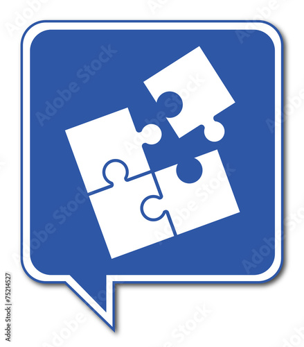 Logo puzzle.