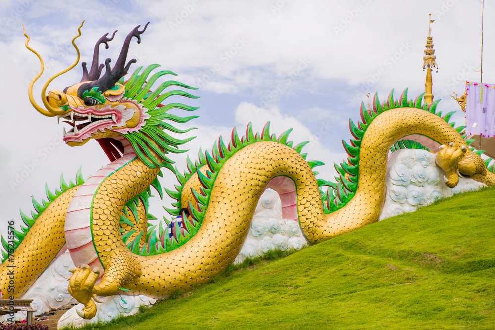 Fototapeta premium Dragon statue