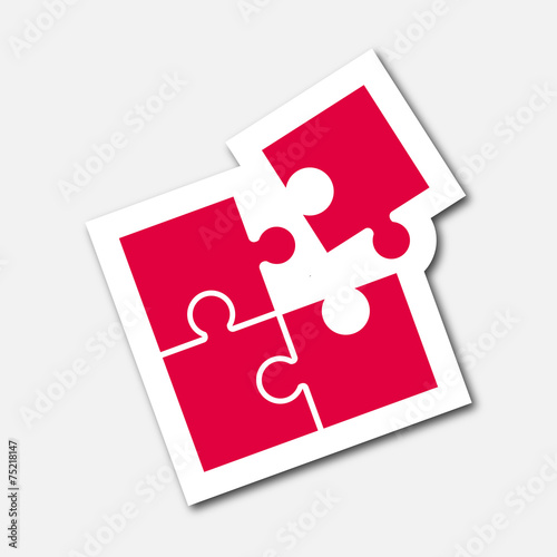 Logo puzzle.