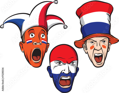 football fans from Netherlands