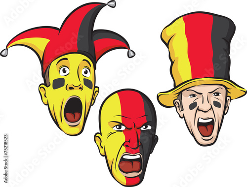 football fans from Germany