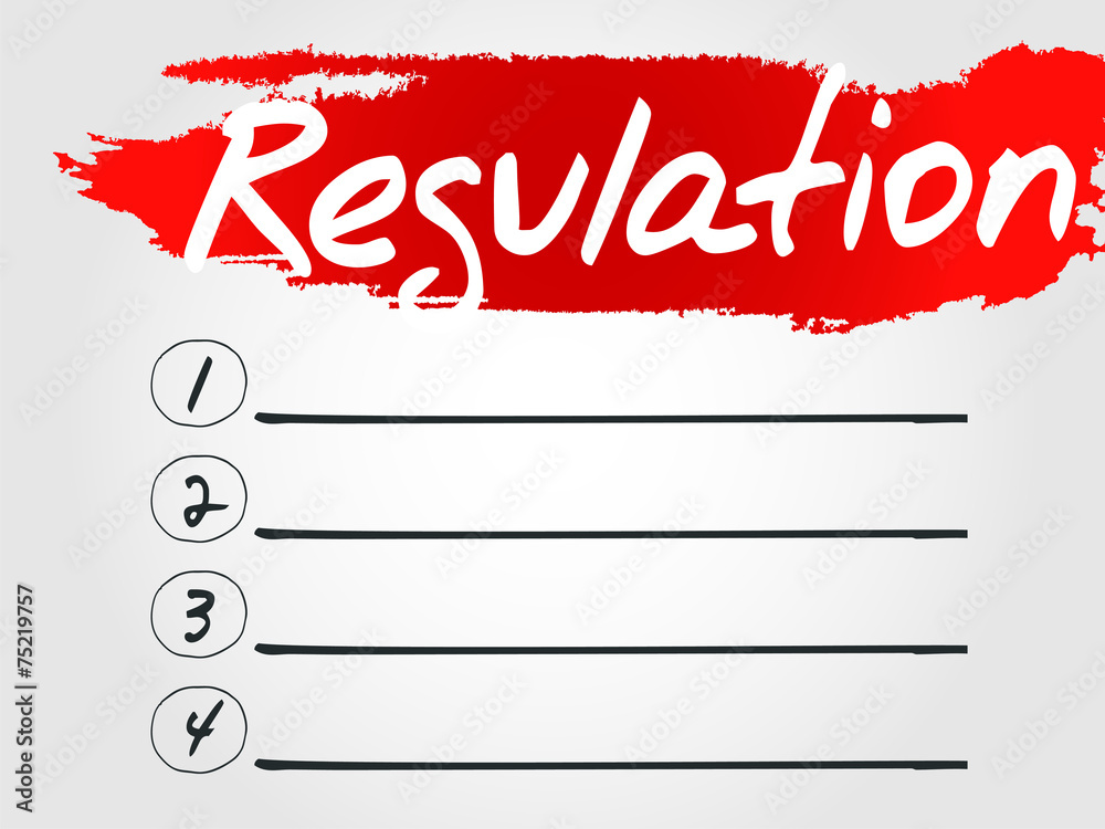 Regulation Blank List, vector concept background Regulation Blank List, vector concept background