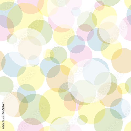 seamless pattern colorful circle