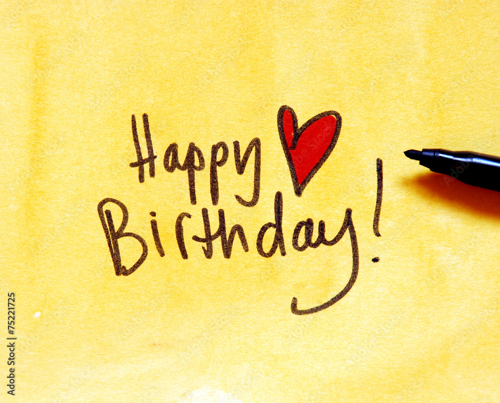 happy birthday message