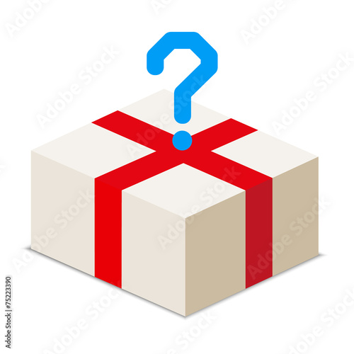 order a package of various goods - vector stock