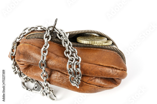 The opened purse