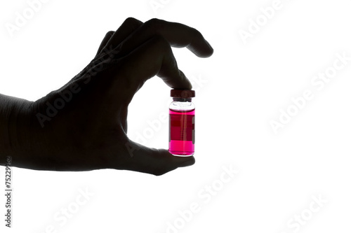 Hand With Vial photo