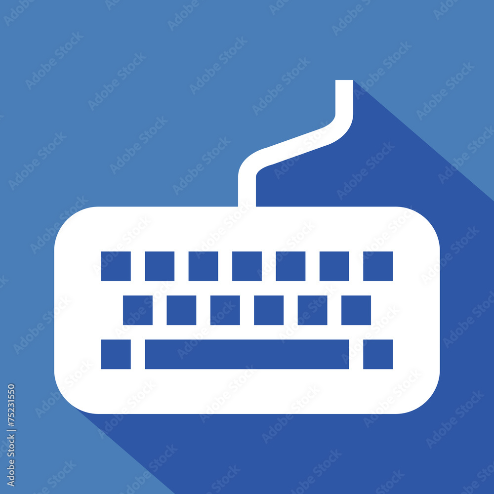 Logo clavier ordinateur.