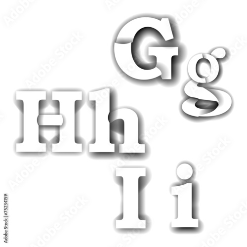 compound letters ghi