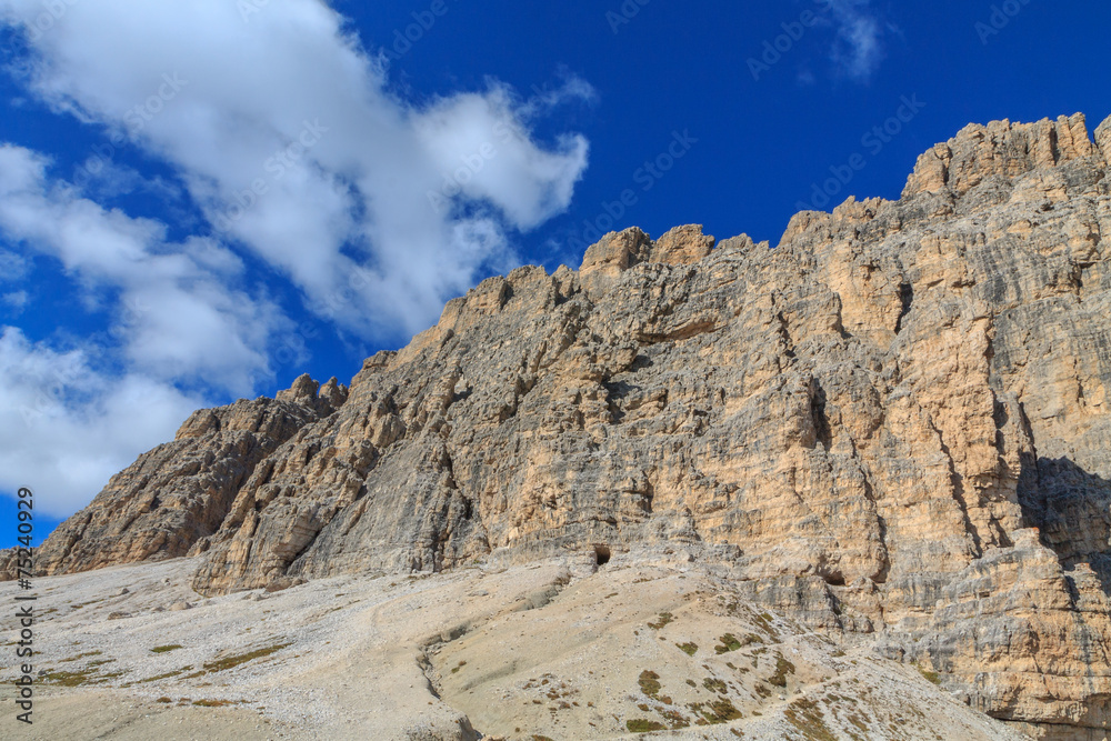 Typical mountain landscape Typical mountain landscape