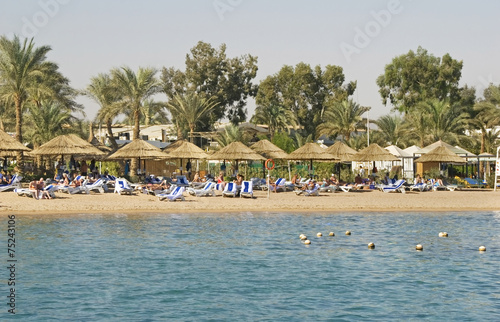 Beach in Sharm el-Sheikh. Egypt