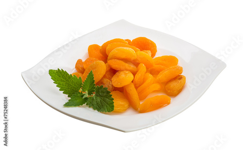 Dried apricots