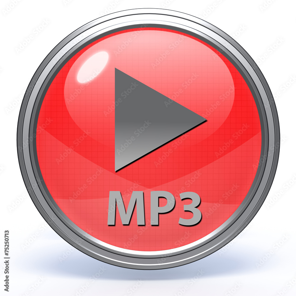 music circular icon on white background music circular icon on white background