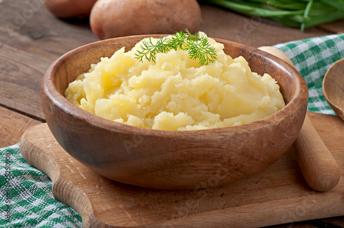Fresh and flavorful mashed potatoes