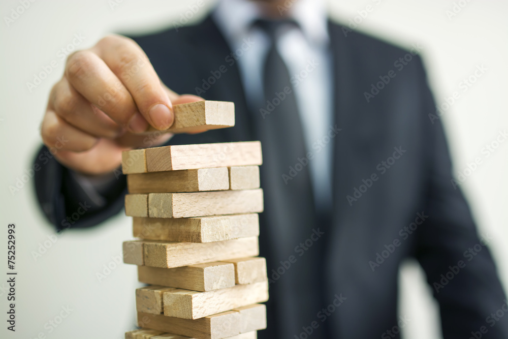 Business man and Growth Concept Business man and Growth Concept
