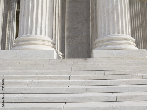Pillars and Steps, supreme court, Washington DC