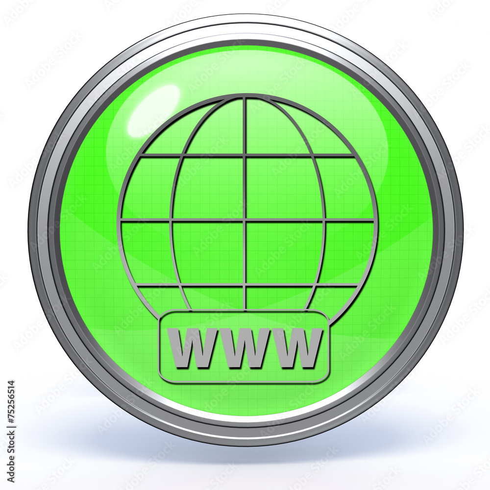 www circular icon on white background www circular icon on white background