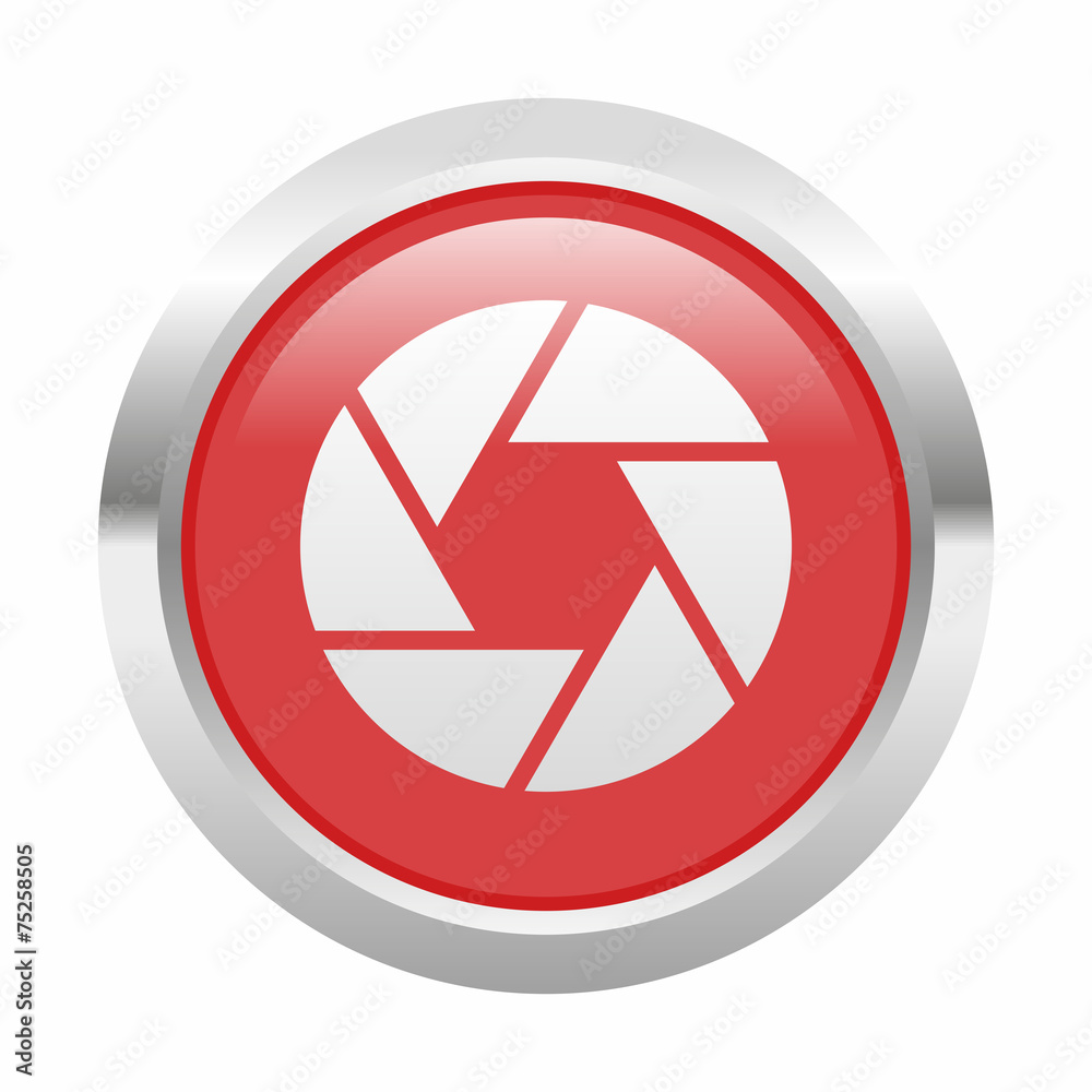 Camera objective icon Camera objective icon
