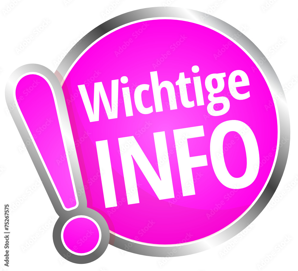 Wichtige Info Wichtige Info