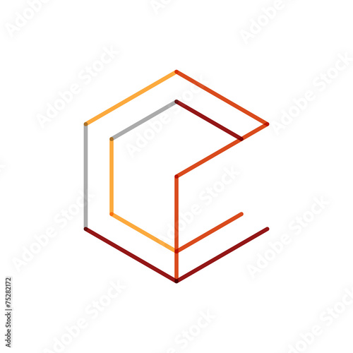 Minimal line design logo