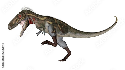 Nanotyrannus dinosaur roaring - 3D render