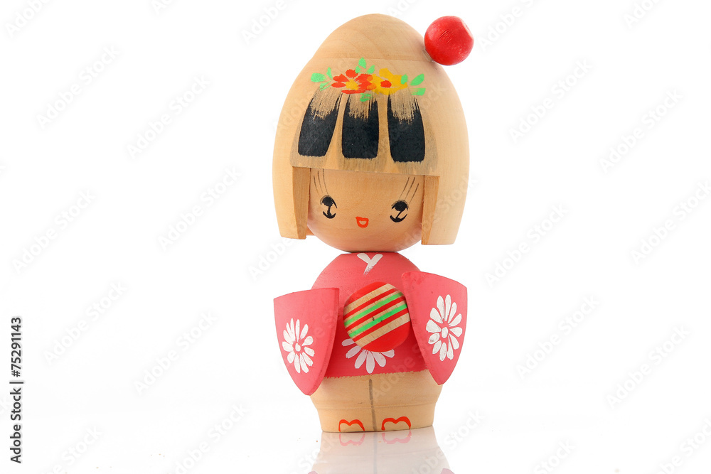 Obraz premium Poupée bois