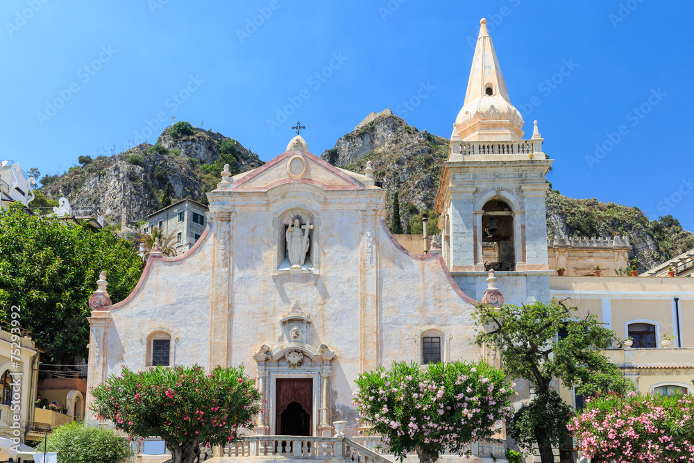 Chiesa di san Giuseppe, in Taormina, Sicily