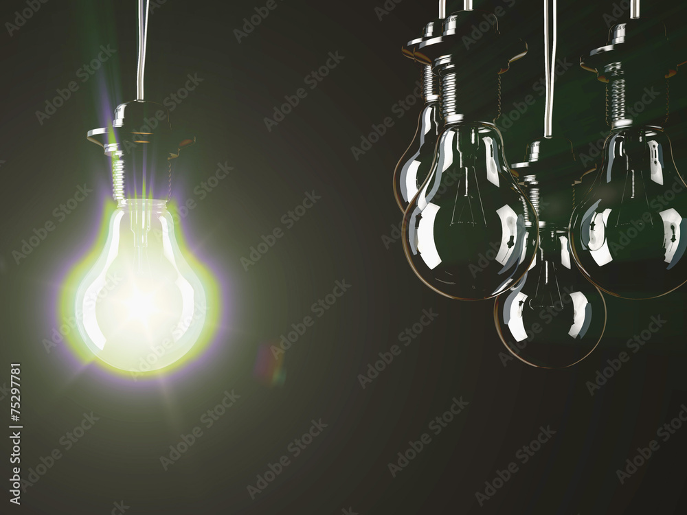 illuminated fluorescent light bulb illuminated fluorescent light bulb