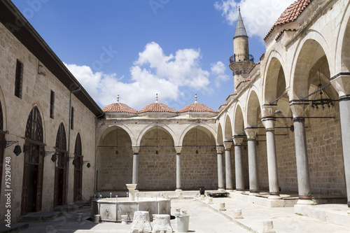Courtyard of Ulu Mosque in Tarsus ,Turkey