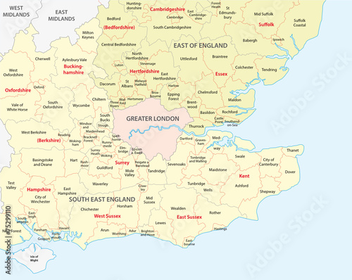south west england administrative map
