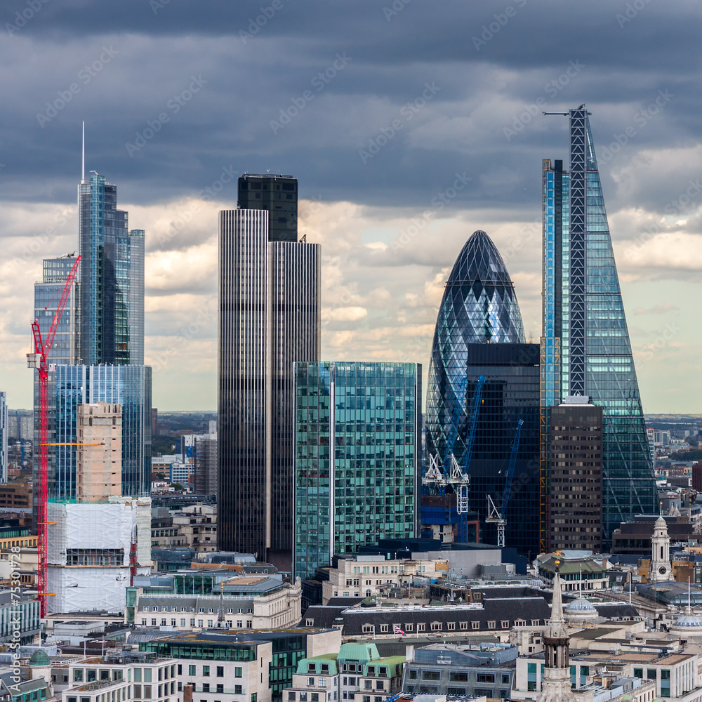 Fototapeta premium City of London po południu