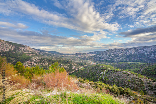 Panorama in Griechenland © Siegfried Schnepf